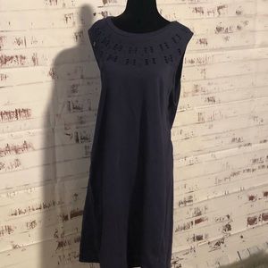 Old Navy Sleeveless Navy Cotton Dress